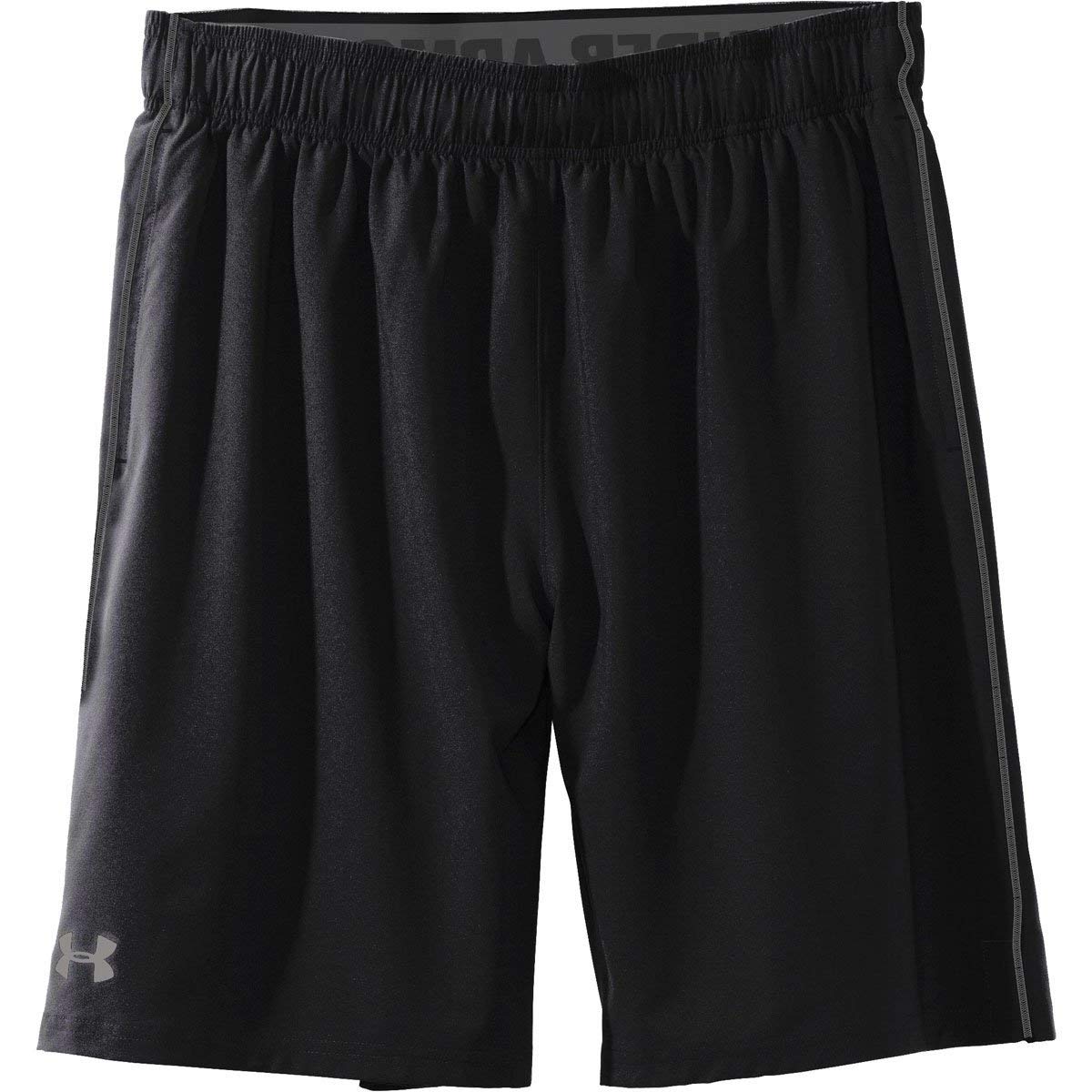 Under Armour Men's Raid 10-Inch Shorts (Small, Pure Black)