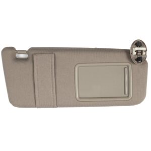 ezzy auto beige right passenger side sun visor fit for camry with sunroof 2007 2008 2009 2010 2011