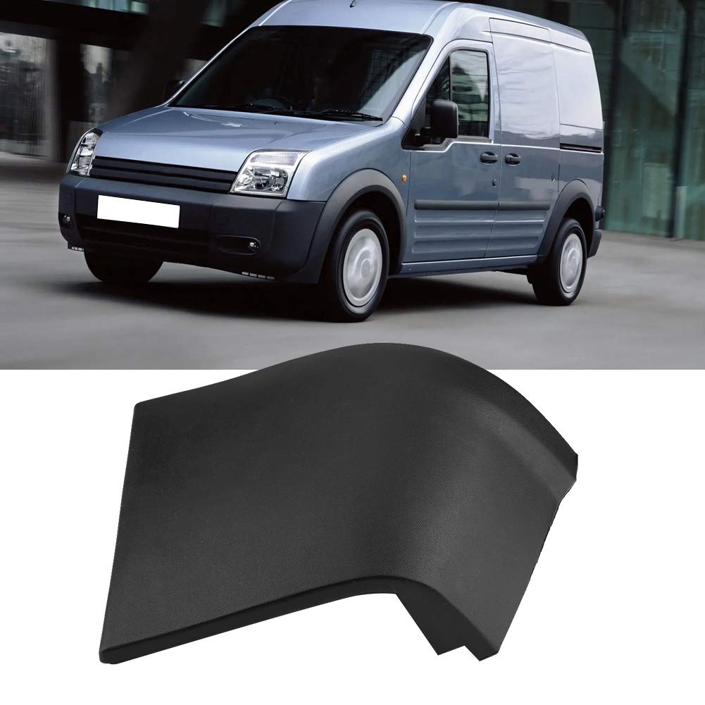 Rear Bumper Protector Caps Assembly Black Plastic Rear Bumper Guard Fit for Ford Transit Connect 2002-2013 1387174 4447730,etc