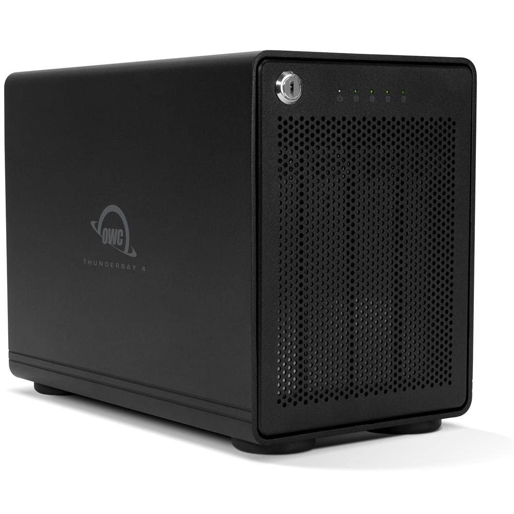 OWC ThunderBay 4 RAID 5 with Dual Thunderbolt 3 Ports (32TB-Enterprise)