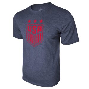 icon sports group u.s.soccer uswnt men's soccer cotton t-shirt - medium