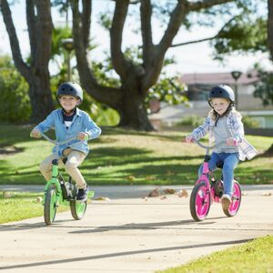 Little Tikes My First Balance-to-Pedal Training Bike for Kids in Green, Ages 2-5 Years, 12-Inch, 649615C