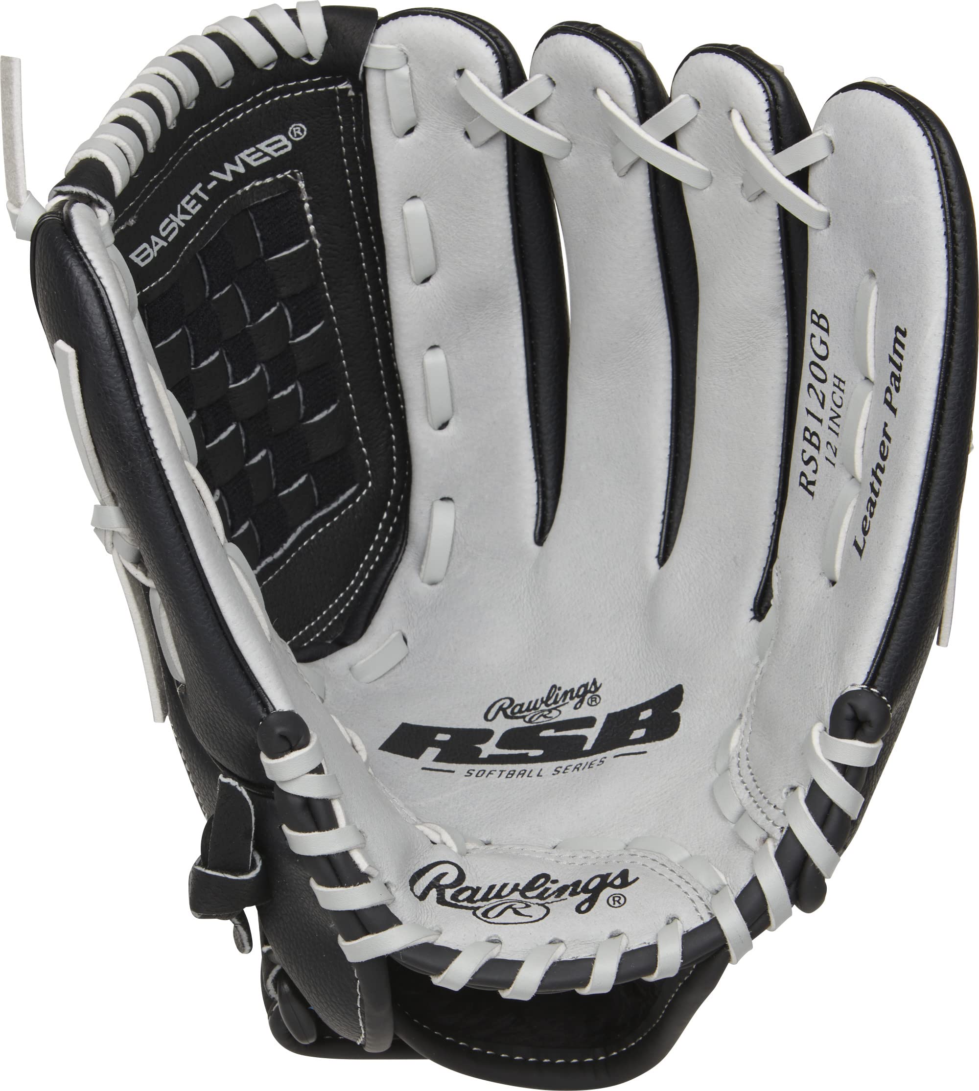 Rawlings | RSB Slowpitch Softball Glove | Left Hand Throw | 12" - Basket Web