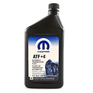 Mopar 68218057AB ATF+4 Automatic Transmission Fluid, 1 Quart (6 Pack)