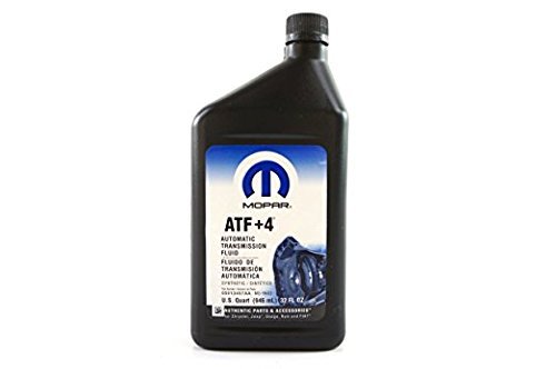 Mopar 68218057AB ATF+4 Automatic Transmission Fluid, 1 Quart (6 Pack)