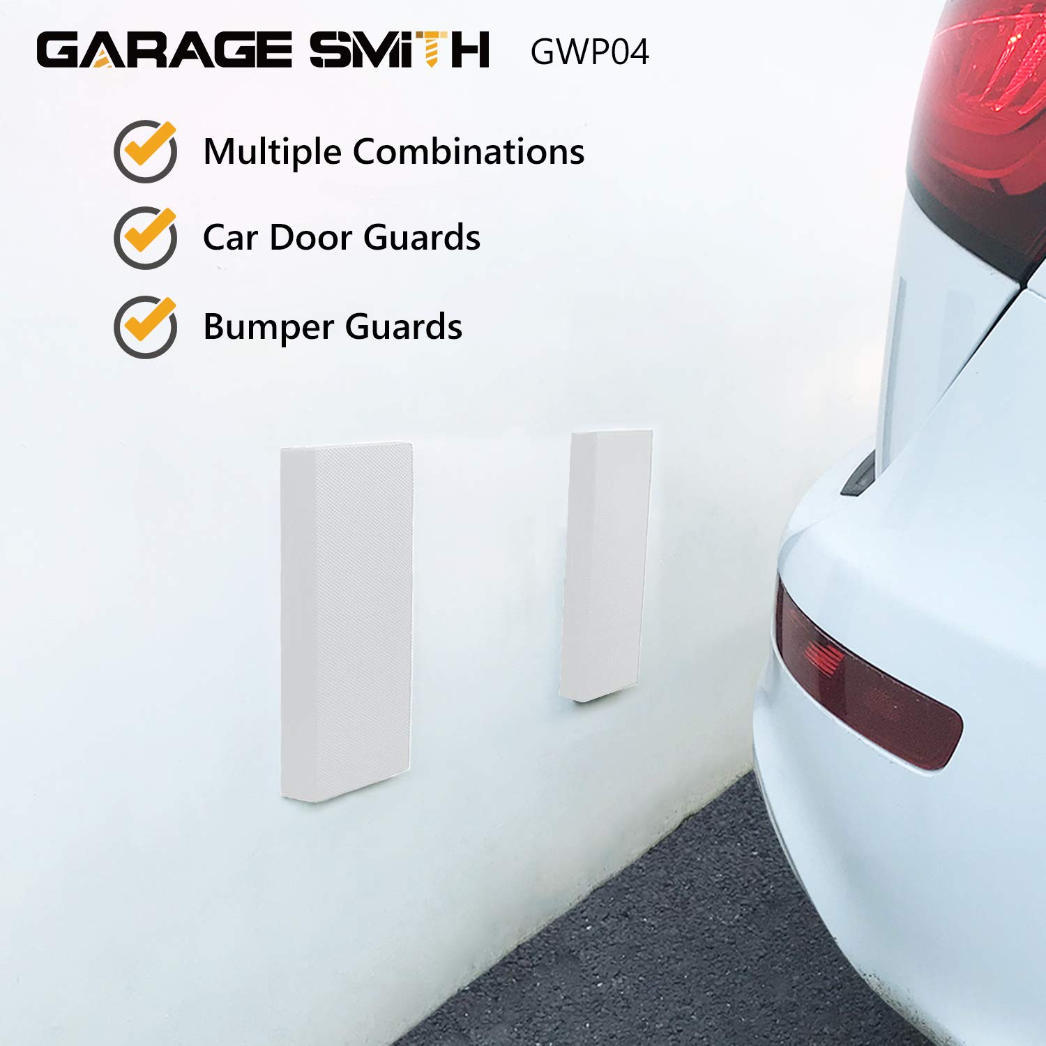 Garage Smith GWP04 Garage Wall Protector Car Door Protectors, Designed in Germany