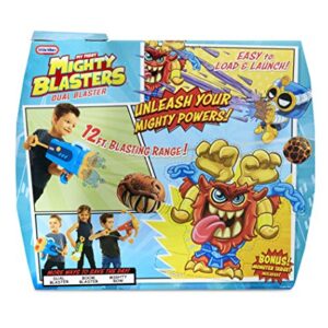 Little Tikes 651267 Mighty Blasters Dual Blaster Toy Blaster with 6 Soft Power Pods by