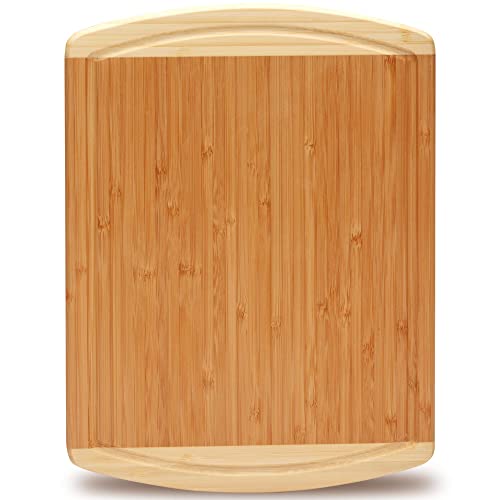 GREENER CHEF 12 Inch Small Cutting Board with Lifetime Replacements, Bamboo Cutting Boards for Kitchen, Butcher Block, Mini Wooden Chopping Board for Meat, Veggies, Non Toxic Charcuterie Board