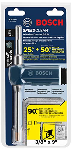 BOSCH HCD2061 3/8 In. x 9 In. SDS-plus Speed Clean Dust Extraction Bit