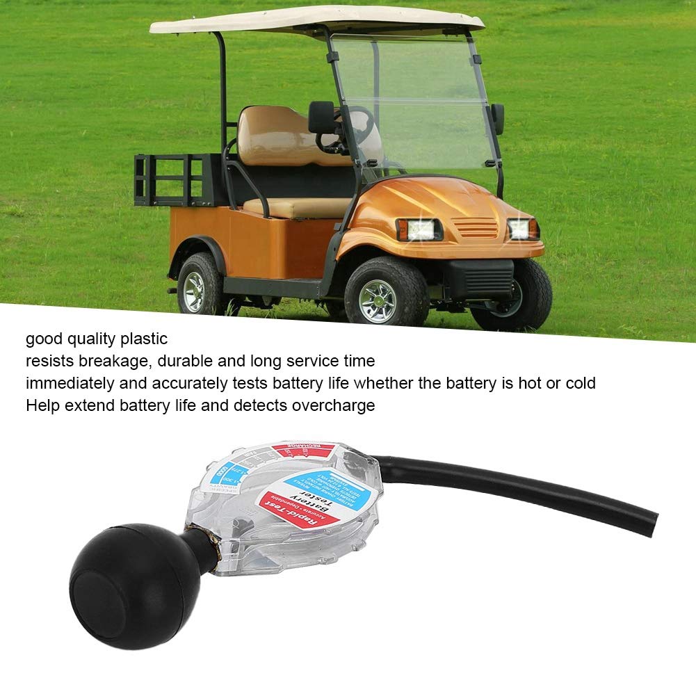 Suuonee Battery Hydrometer, Golf Cart Deep Cycle Battery Rapid Hydrometer Tester Fast Detection Tool