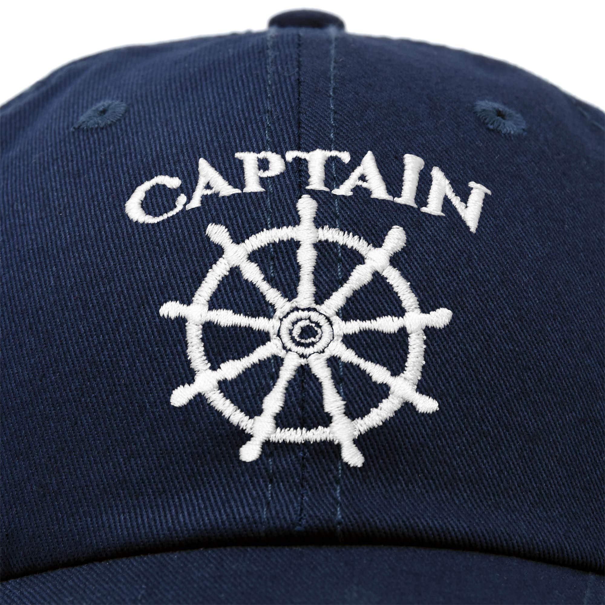 DALIX Captain Hat Sail Baseball Cap Boat Men Women Navy Blue