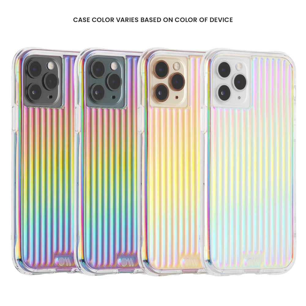 Case-Mate - TOUGH GROOVE - Case for iPhone 11 Pro - 5.8 inch - Iridescent