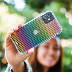 Case-Mate - TOUGH GROOVE - Case for iPhone 11 Pro - 5.8 inch - Iridescent