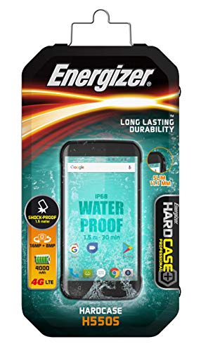 Energizer H5505 4G LTE GSM Unlocked Volte 32GB Android Worldwide Shock Water Proof IP68 Dual Sim (NO Verizon Boost) 16MP