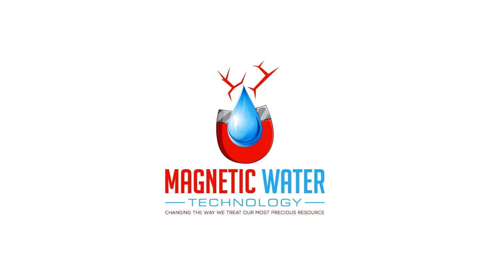 Magnetic Water Softener and Descaler-Salt Free Home Water Treatment-Medium Model