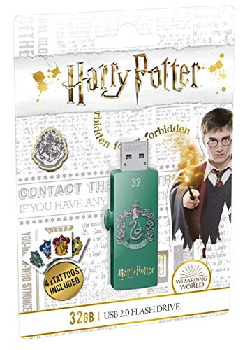 EMTEC Harry Potter M730 USB 2.0 Flash Drive - 32GB - Slytherin