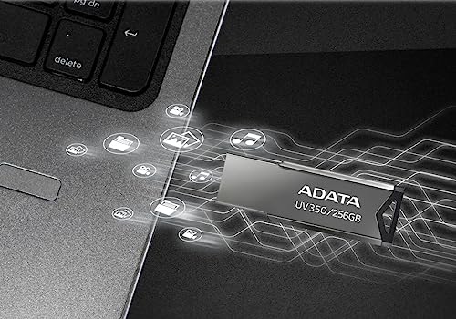 Pen Drive ADATA AUV350 32GB Metal USB 3.2,Silver