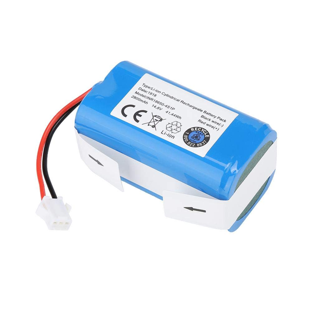 Zopsc 14.8V 2800Mah High Capacity Replacement Lithium-ion Battery for Ecovacs N79S Robot Vacuum Cleaner, No Memory Effect