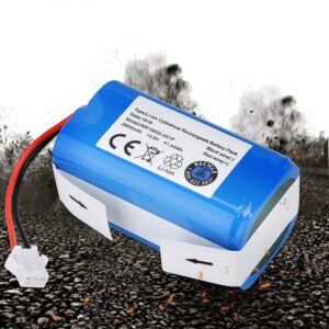 Zopsc 14.8V 2800Mah High Capacity Replacement Lithium-ion Battery for Ecovacs N79S Robot Vacuum Cleaner, No Memory Effect