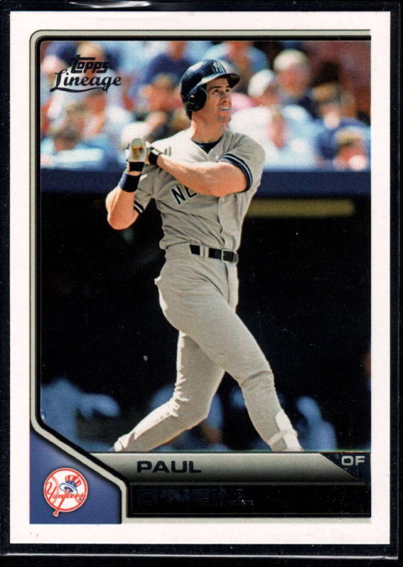 2011 Topps Lineage #122 Paul O'Neill Yankees MLB Baseball Card NM-MT