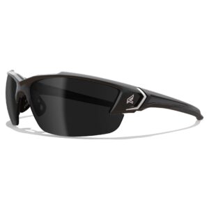 edge khor g2 z87 safety glasses, polarized lenses, 99.9% uv protection, shatter resistant, vapor shield elite anti-fog (smoke vapor shield)