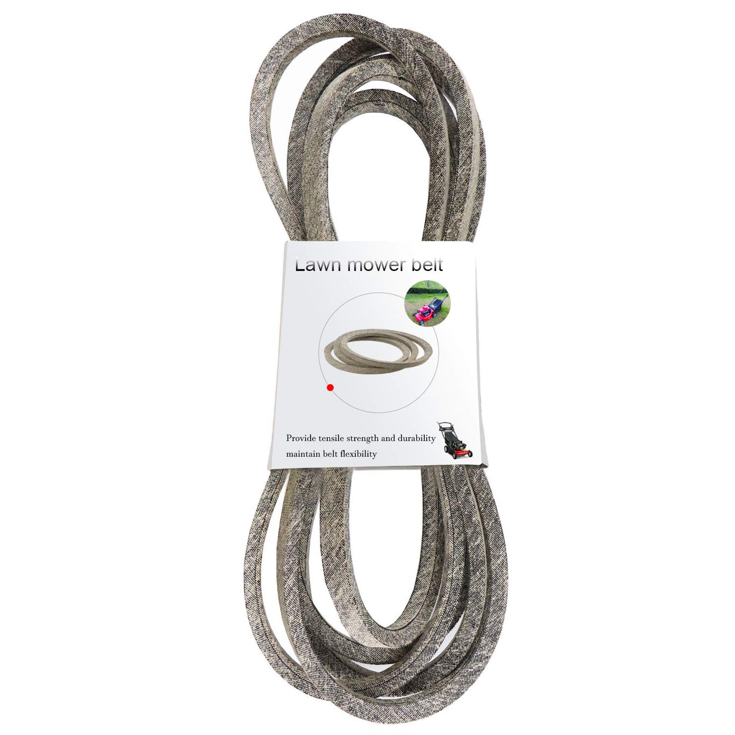 Dibanyou Mower Belt Made with Aramid Cord for Toro 119-8819 MTD 754-04137 954-04137 Hustler 600726 1/2" x 113.5" Deck Belt