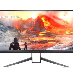 Acer Predator X35 bmiphzx 1800R Curved 35" UltraWide QHD Gaming Monitor with NVIDIA G-SYNC Ultimate, Quantum Dot, 200Hz, VESA Certified DisplayHDR 1000, (Display Port & HDMI Port),Black