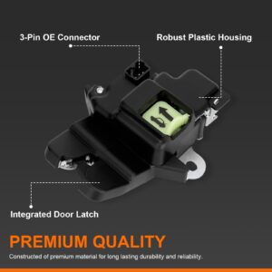 81230-3X010 Trunk Latch Lock Actuator for Hyundai Elantra 2.0 1.8L 2011 2012 2013 2014 2015 2016 Replace Hyundai 812303X010 Tailgate Tail Gate Latch Lock Actuator Motor Rear Door Hatch Lock Assembly