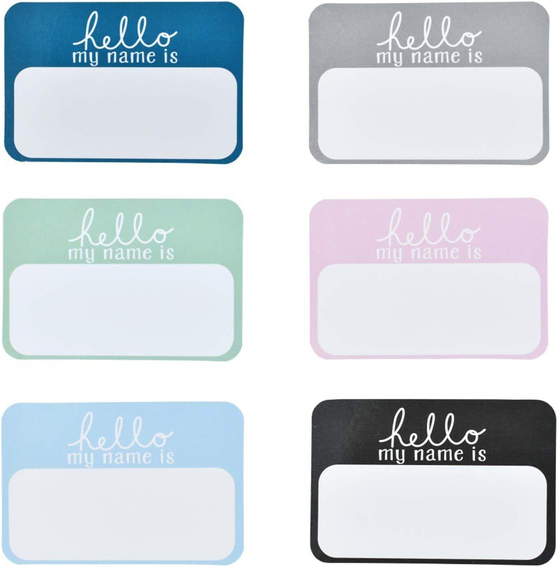 6Pcs Newborn Name Labels, Baby Announcements My Name is Sticker Name Tag Stickers for Baby's First Photo Newborn Announcements