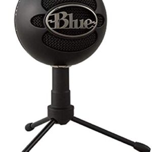 Blue Snowball iCE Mic (Black) Bundle with Shock Mount (2 Items)