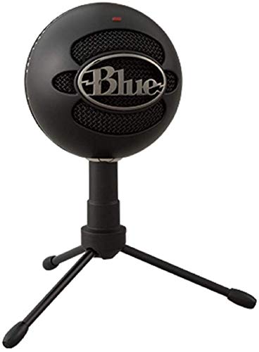 Blue Snowball iCE Mic (Black) Bundle with Shock Mount (2 Items)