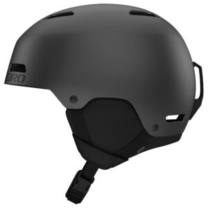 giro ledge ski helmet - snowboard helmet for men, women & youth - matte graphite - size m (55.5-59cm)
