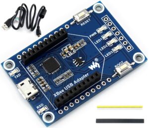 waveshare xbee usb adapter uart communication board xbee interface usb interface onboard buttons/leds for easy testing,program/configure xbee module