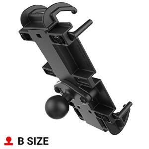 RAM Mounts Quick-Grip XL Phone Holder with Ball RAM-HOL-PD4-238AU with B Size 1" Ball