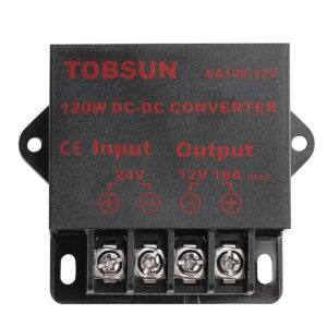 DC 24V to DC 12V 10A 120W Step Down Buck Converter Voltage Regulator Reducer Power Converter Mini Module Transformer