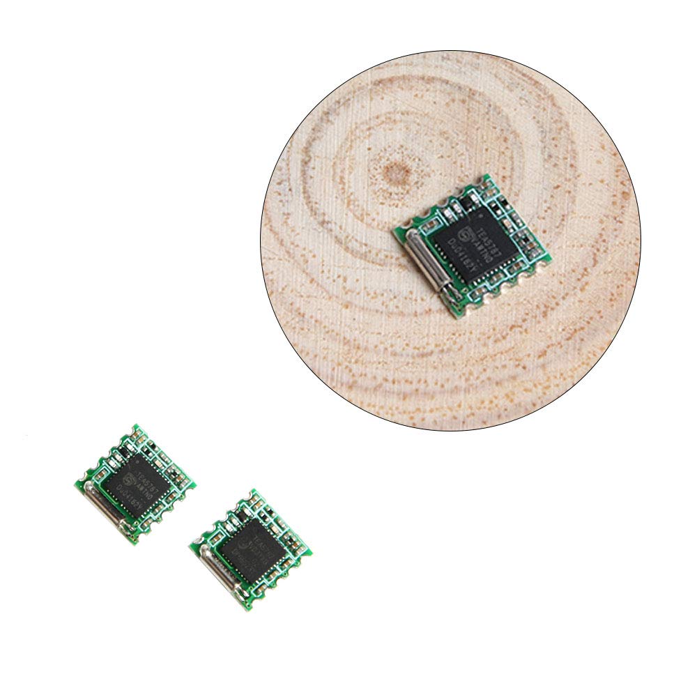 Comimark 2Pcs TEA5767 Programmable Low-Power FM Stereo Radio Module for Arduino