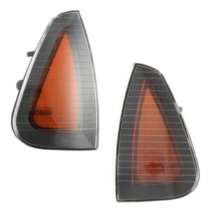 KarParts360: For 2005-2010 Dodge Charger Side Marker Light Assembly Pair Driver and Passenger Side w/Bulbs Replaces CH2550124 CH2551126 | 4806219AD, 4806218AD