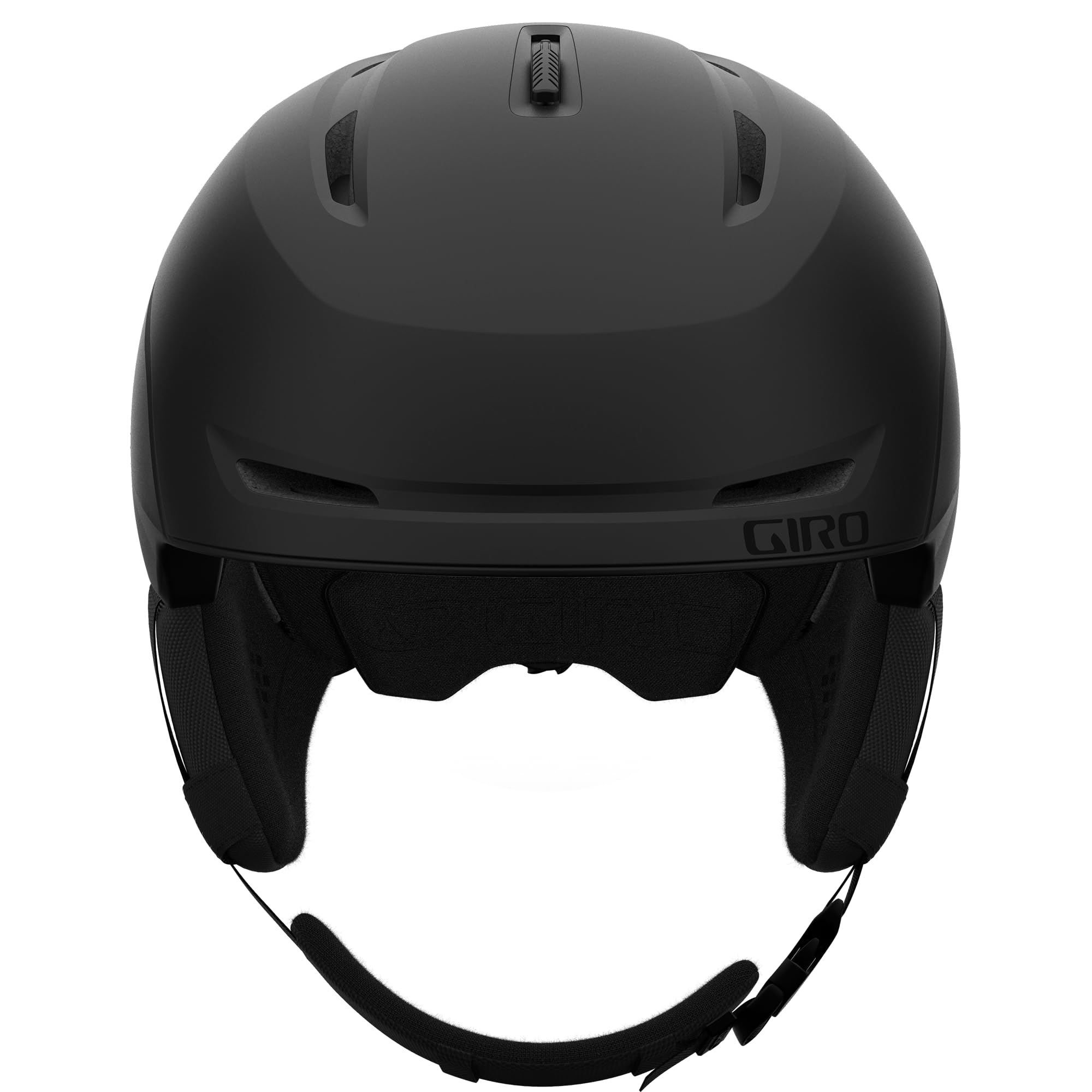 Giro Neo Ski Helmet - Snowboard Helmet for Men, Women & Youth - Matte Black - L (59-62.5cm)