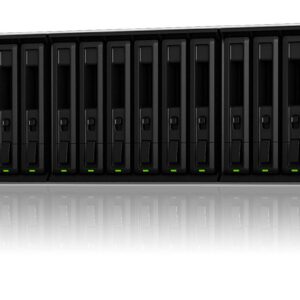 Synology 24 Bay NAS FlashStation FS3400 (Diskless), 24-Bay; 16GB DDR4