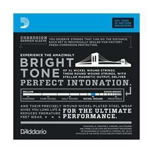 D'Addario EXL110 Nickel Light Electric Guitar Strings 10-Pack