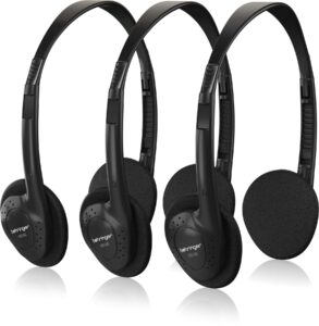 behringer ho 66 stereo headphones 3-multipack