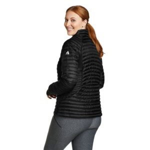 Eddie Bauer Women's MicroTherm 2.0 Down Jacket, Black, Medium