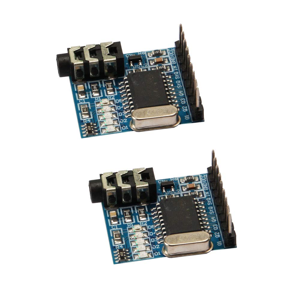 Comimark 2Pcs MT8870 DTMF Voice Decoder Module Telephone/Audio Decoder Speech decoding Module