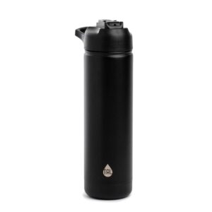 tal water bottle double wall insulated stainless steel ranger pro - 26oz - black