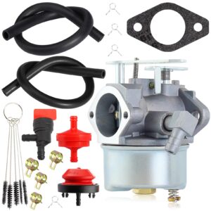 YOFMOO Carburetor Compatible with Tecumseh 640169 OH318SA OHSK80 OHSK90 OHSK100 OHSK110 90 80 Snow Blower King 11.5HP Sears Craftsman Toro 38079 38542 38546 38547 38558 38559 38560 38650 38651 38652