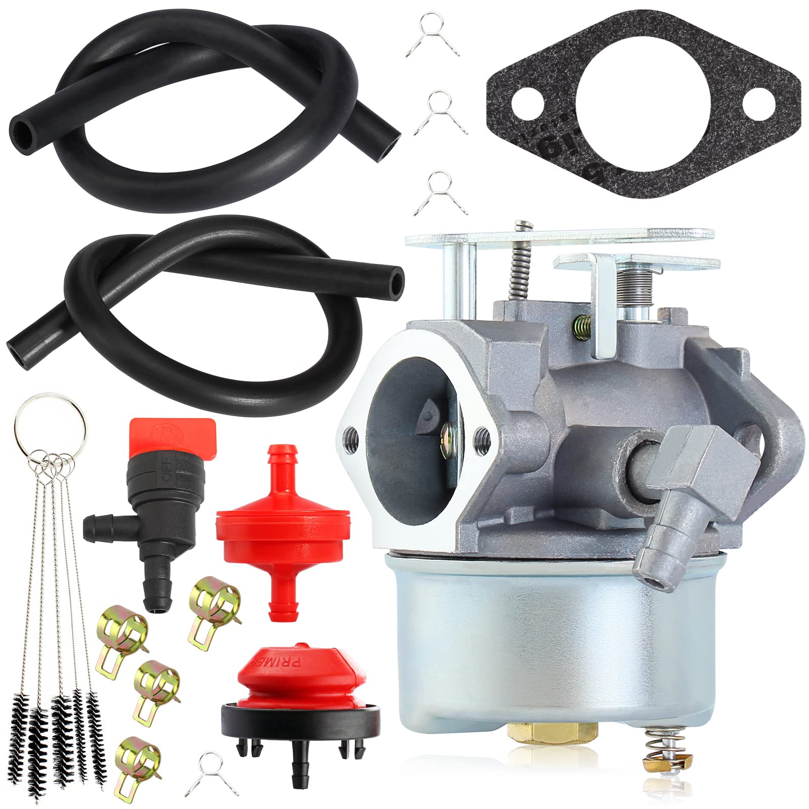 YOFMOO Carburetor Compatible with Tecumseh 640169 OH318SA OHSK80 OHSK90 OHSK100 OHSK110 90 80 Snow Blower King 11.5HP Sears Craftsman Toro 38079 38542 38546 38547 38558 38559 38560 38650 38651 38652