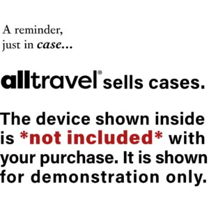 Alltravel Case for Finishing Touch Yes Hair Remover, Laser Hair Removal, Gazelle Epilators, WOGOX Epilator, Ochine Laser Epilator (CASE ONLY)