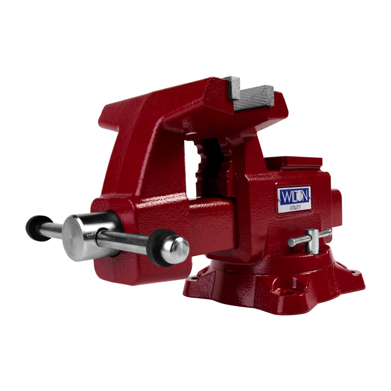 Wilton Utility Bench Vise, 6-1/2” Jaw Width, 6" Jaw Opening, 4" Throat (Model 676U)