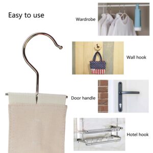 Relavel Hanging Purse Organizer Handbag Rack for Closet Storage Holder for Purses Handbags with Hook (1 Pack Beige)