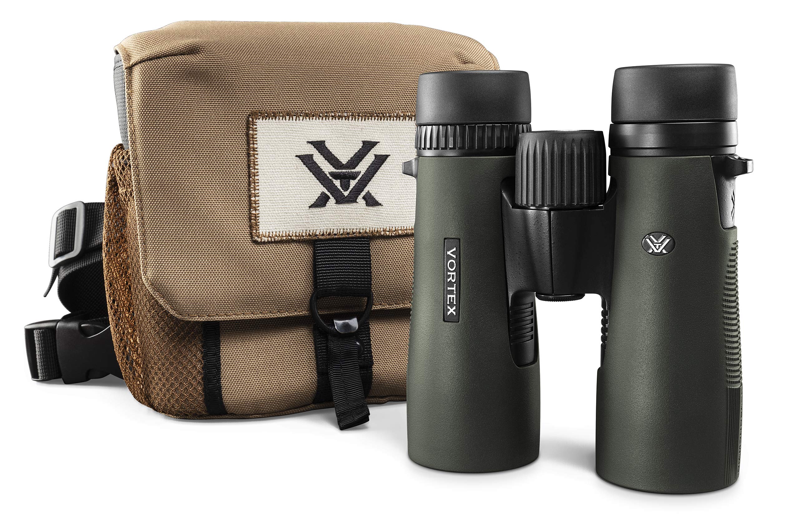 Vortex Optics Diamondback HD 8x42 Binoculars - HD Optical System, Non-slip Grip, Waterproof, Fogproof, Shockproof, Included GlassPak - Unlimited, Unconditional Warranty